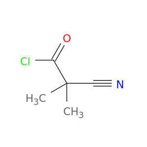 Propanoyl chloride, 2-cyano-2-methyl-
