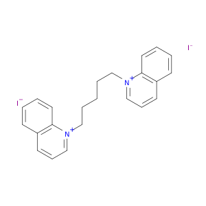 Quinolinium, 1,1'-(1,5-pentanediyl)bis-, diiodide
