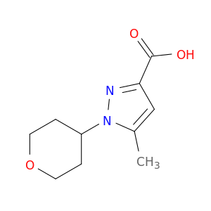 5-Methyl-1-(Tetrahydro-2h-pyran-4-Yl)-1h-pyrazole-3-Carboxylic Acid