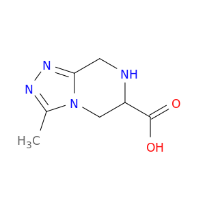 1,2,4-Triazolo[4,3-a]pyrazine-6-carboxylicacid, 5,6,7,8-tetrahydro-3-methyl-