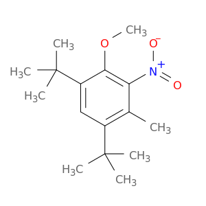 Benzene, 1,5-bis(1,1-dimethylethyl)-2-methoxy-4-methyl-3-nitro-