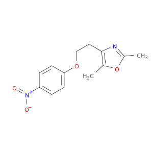 Oxazole, 2,5-dimethyl-4-[2-(4-nitrophenoxy)ethyl]-