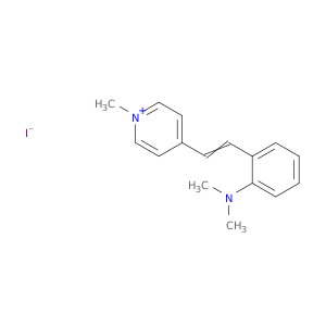 Pyridinium, 4-[2-[(dimethylamino)phenyl]ethenyl]-1-methyl-, iodide