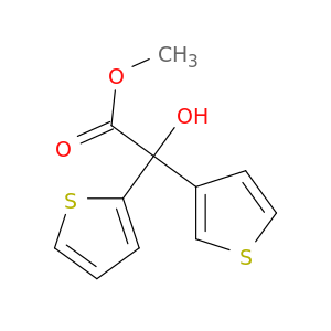 2-羟基-2-(噻吩-2-基)-2-(噻吩-3-基)乙酸甲酯