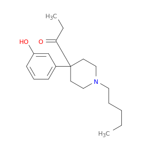 1-Propanone, 1-[4-(3-hydroxyphenyl)-1-pentyl-4-piperidinyl]-