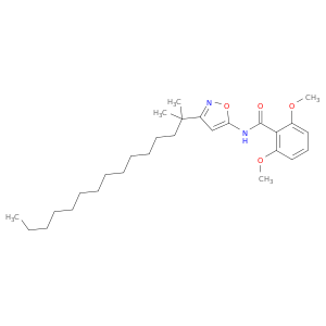 Benzamide, N-[3-(1,1-dimethyltetradecyl)-5-isoxazolyl]-2,6-dimethoxy-