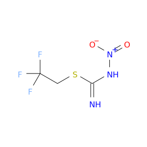 Carbamimidothioic acid, nitro-, 2,2,2-trifluoroethyl ester
