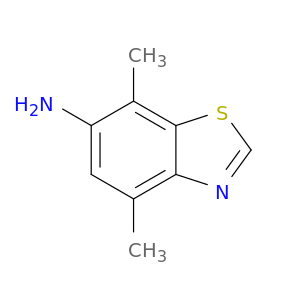 6-Benzothiazolamine,4,7-dimethyl-