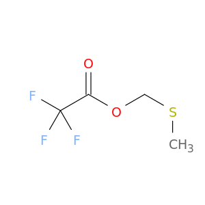 Acetic acid, trifluoro-, (methylthio)methyl ester