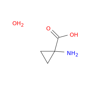 Cyclopropanecarboxylicacid, 1-amino-, hydrate (1:1)