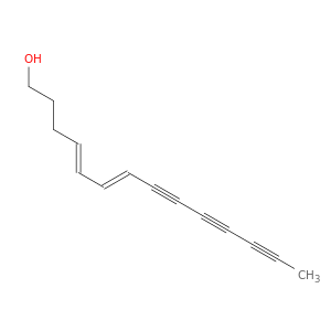 4,6-Tetradecadiene-8,10,12-triyn-1-ol, (E,E)-