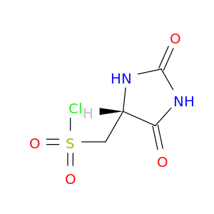 [(4R)-2,5-Dioxoimidazolidin-4-yl]methanesulfonyl chloride