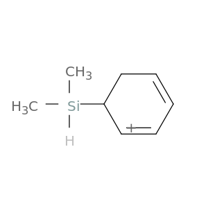 Cyclohexadienylium, 6-(dimethylsilyl)-