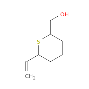 2H-Thiopyran-2-methanol, 6-ethenyltetrahydro-