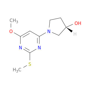 (S)-1-(6-甲氧基-2-甲基硫基-嘧啶-4-基)-吡咯烷-3-醇