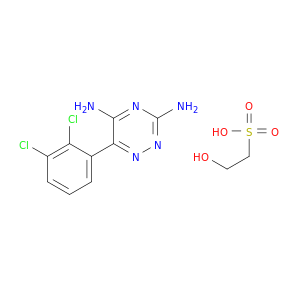 6-(2,3-Dichlorophenyl)-1,2,4-triazine-3,5-diamine 2-hydroxyethanesulfonate