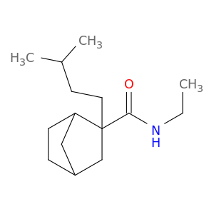 Bicyclo[2.2.1]heptane-2-carboxamide, N-ethyl-2-(3-methylbutyl)-