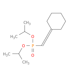 Phosphonic acid, (cyclohexylideneethenyl)-, bis(1-methylethyl) ester