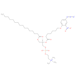 3,5,9-Trioxa-4-phosphapentacosan-1-aminium,7-[[7-(4-azido-2-nitrophenoxy)-1-oxoheptyl]oxy]-4-hydroxy-N,N,N-trimethyl-10-oxo-,inner salt, 4-oxide, (R)- (9CI)