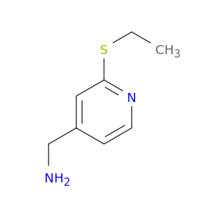 [2-(Ethylsulfanyl)pyridin-4-yl]methanamine