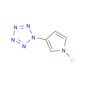 1H-Pentazole, 1-(1H-pyrrol-3-yl)-