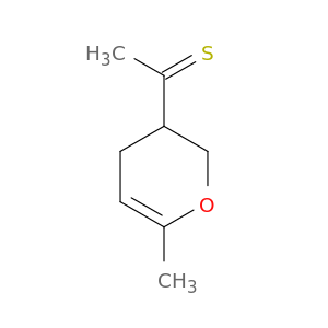 Ethanethione, 1-(3,4-dihydro-6-methyl-2H-pyran-3-yl)-