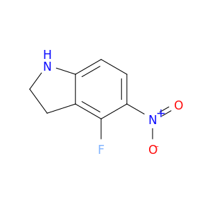 4-Fluoro-5-nitro-2,3-dihydro-1H-indole