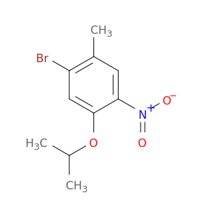 1-溴-5-异丙氧基-2-甲基-4-硝基苯