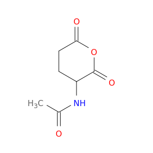 Acetamide, N-(tetrahydro-2,6-dioxo-2H-pyran-3-yl)-