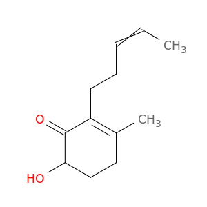 2-Cyclohexen-1-one, 6-hydroxy-3-methyl-2-(3-pentenyl)-