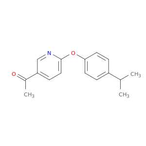 2-(4-异丙基苯氧基)-5-乙酰基吡啶