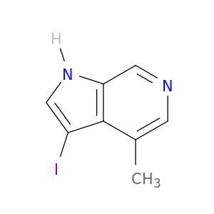 3-Iodo-4-methyl-1H-pyrrolo[2,3-c]pyridine
