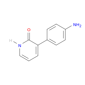 2(1H)-吡啶酮,3-(4-氨基苯基)-