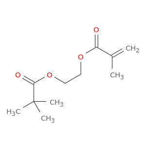 2-Propenoic acid, 2-methyl-, 2-(2,2-dimethyl-1-oxopropoxy)ethyl ester