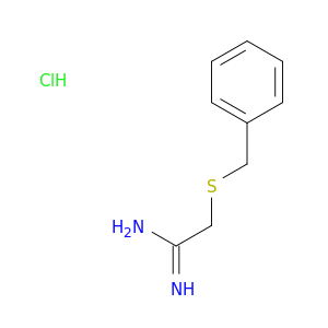 2-(Benzylsulfanyl)ethanimidamide Hydrochloride