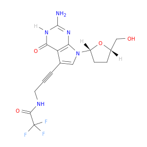 N-[3-[2-氨基-4,7-二氢-4-氧代-7-[(2R,5S)-乙基-5-(羟甲基)-2-呋喃基]-3H-吡咯[2,3-D]嘧啶-5-基]-2-pharyn-1-y1]-2,2,2-三氟乙酰胺