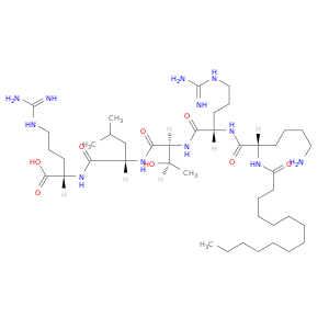 MYRISTOYL-LYS-ARG-THR-LEU-ARG: MYRISTOYL-KRTLR