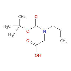 2-(烯丙基(叔丁氧羰基)氨基)乙酸
