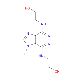 2-((4-((2-HYDROXYETHYL)AMINO)-1H-IMIDAZO[4,5-D]PYRIDAZIN-7-YL)AMINO)ETHANOL