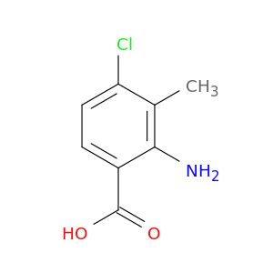 2-氨基-4-氯-3-甲基苯甲酸