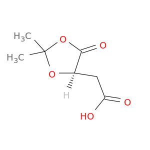 [(4R)-2,2-二甲基-5-氧代-1,3-1,3-二氧戊环-4-基]乙酸酸