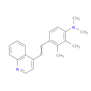 N,N,2,3-TETRAMETHYL-4-(2-(QUINOLIN-4-YL)VINYL)ANILINE