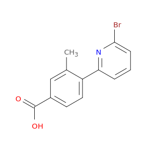 4-(6-溴吡啶-2-基)-3-甲基苯甲酸