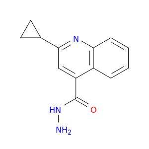 2-环丙基喹啉-4-卡巴肼