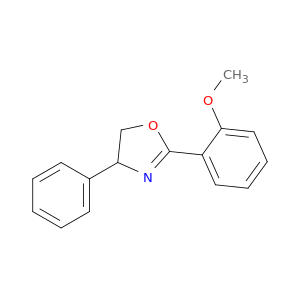 Oxazole, 4,5-dihydro-2-(2-methoxyphenyl)-4-phenyl-