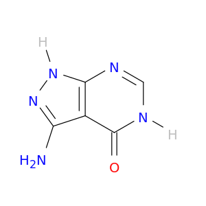 3-Amino-1H-pyrazolo[3,4-d]pyrimidin-4-ol