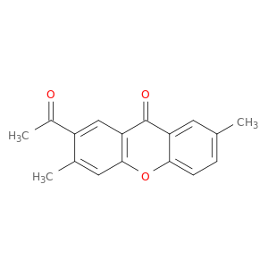 9H-Xanthen-9-one, 2-acetyl-3,7-dimethyl-