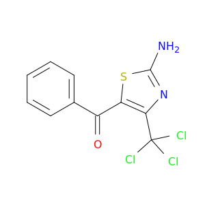 Methanone, [2-amino-4-(trichloromethyl)-5-thiazolyl]phenyl-
