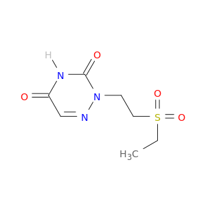 1,2,4-Triazine-3,5(2H,4H)-dione, 2-[2-(ethylsulfonyl)ethyl]-