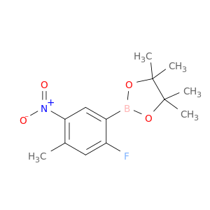 2-Fluoro-4-methyl-5-nitrophenylboronic acid, pinacol ester